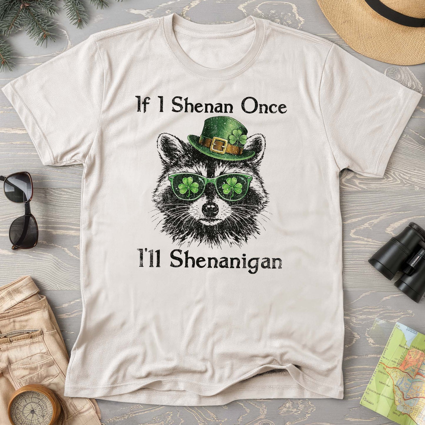 Shenanigans Raccoon T-Shirt