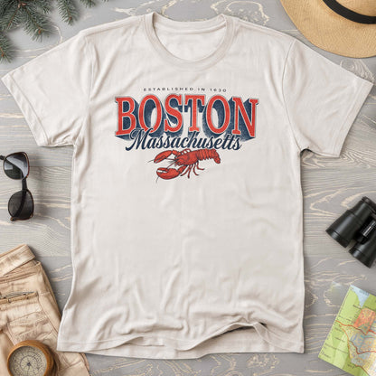 Boston Retro Lobster T-Shirt