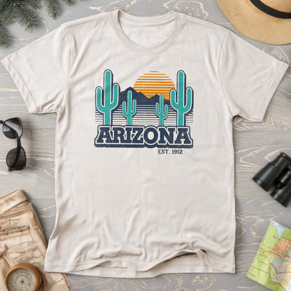 Arizona Retro Cactus T-Shirt