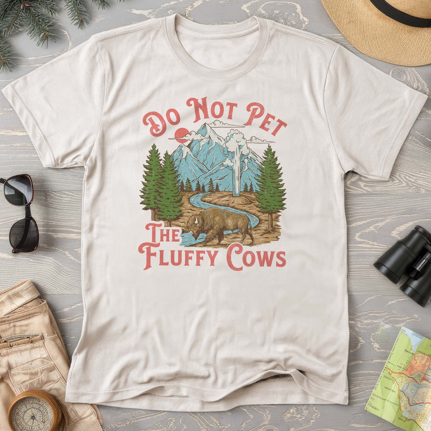 Fluffy Cows Yellowstone T-Shirt
