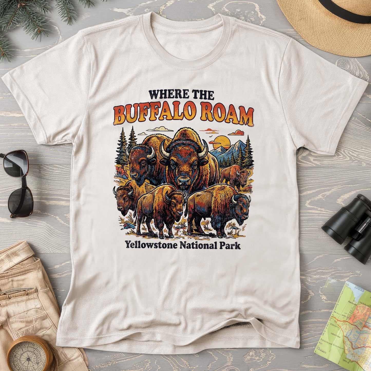 Where the Buffalo Roam T-Shirt