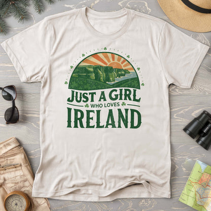Just a Girl Who Loves Ireland T-Shirt