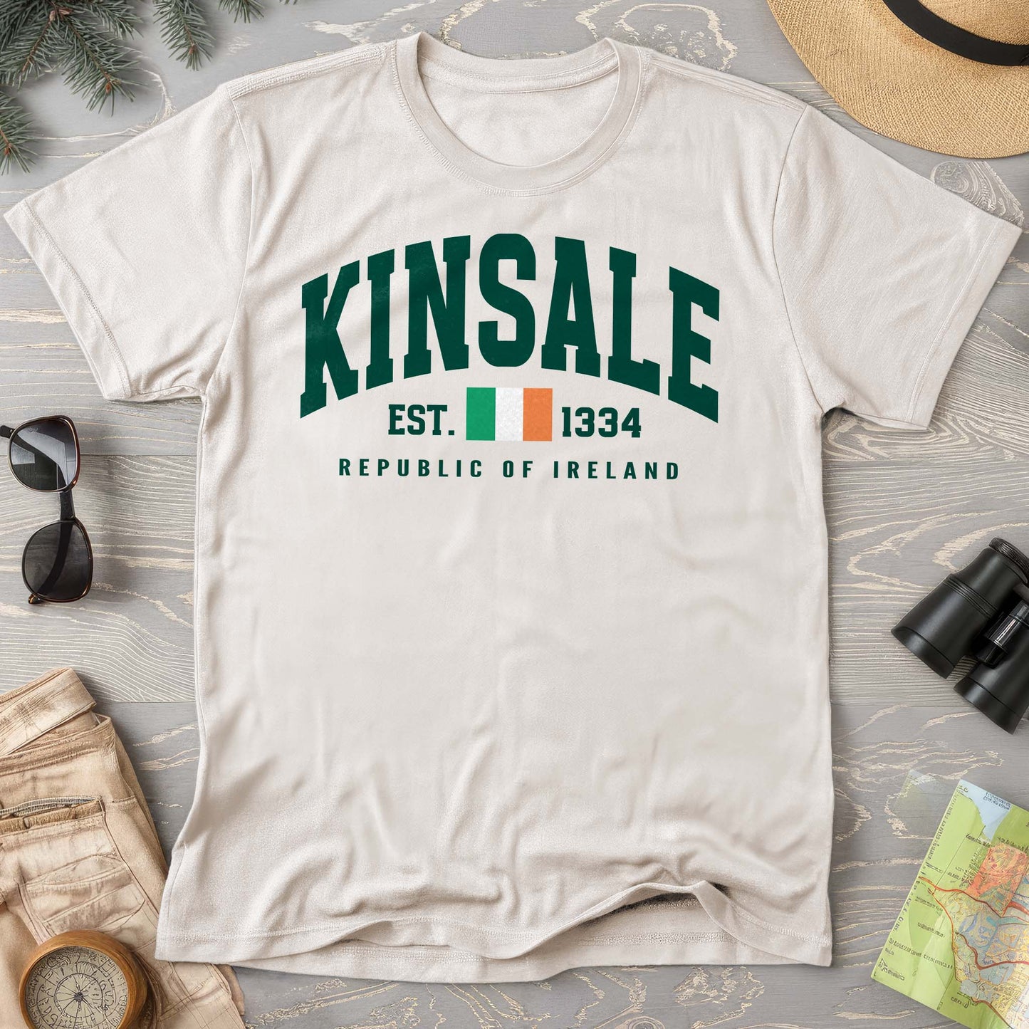 Kinsale Varsity Flag T-Shirt