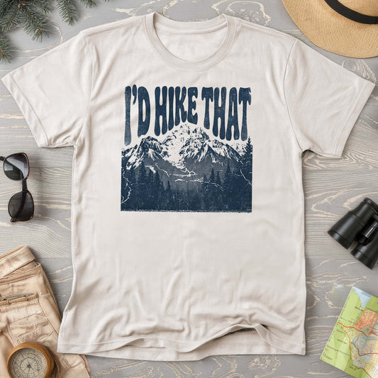 I'd Hike That Retro T-Shirt