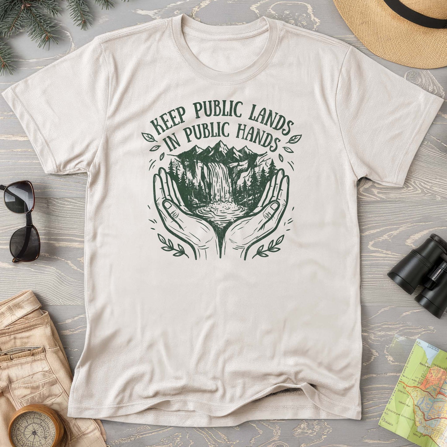 Public Lands Public Hands V2 T-Shirt