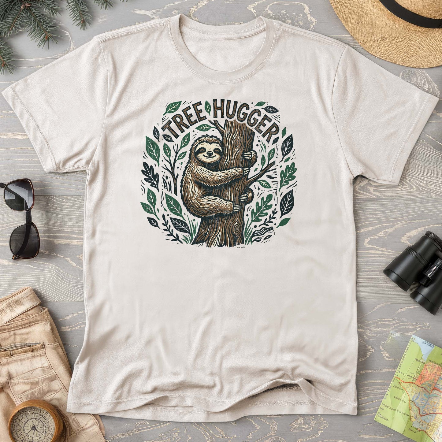 Tree Hugger Sloth T-Shirt