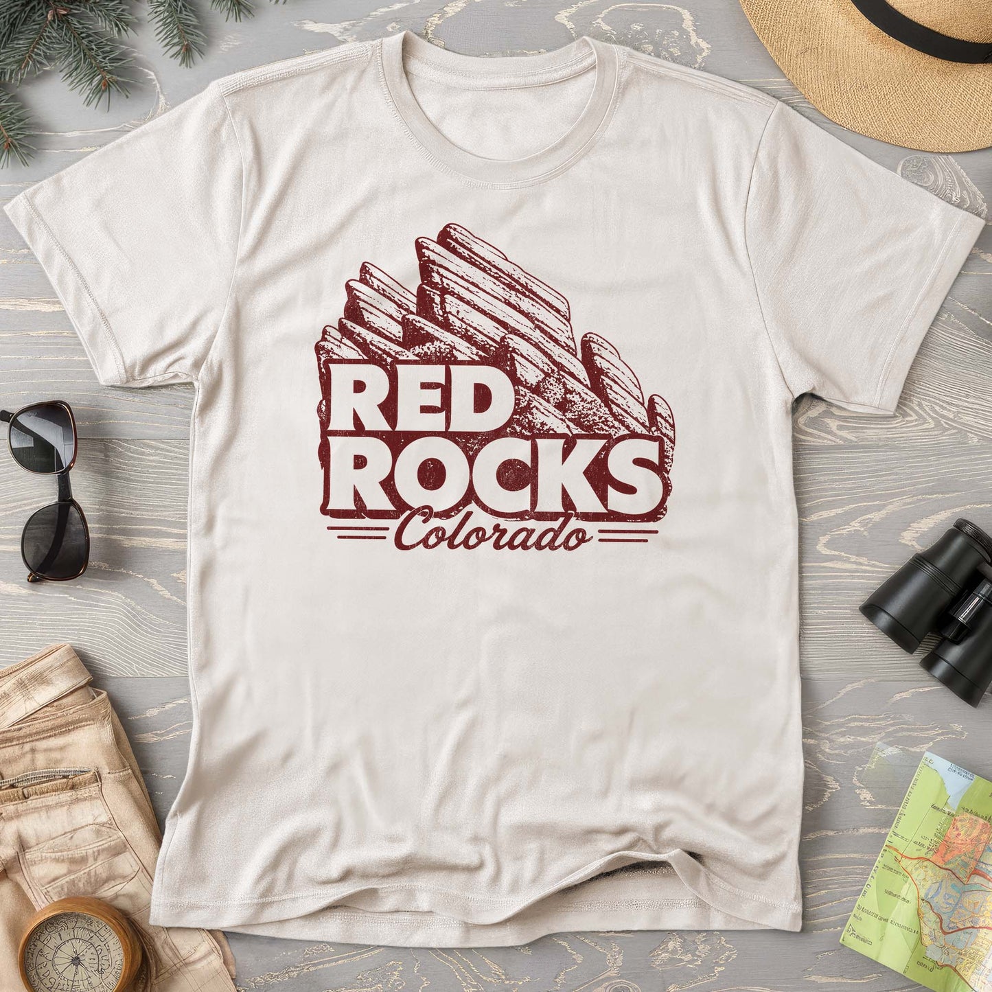 Red Rocks Vintage T-Shirt
