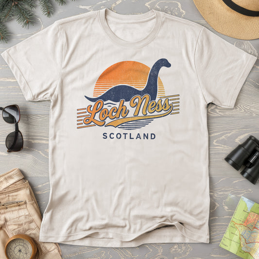 Loch Ness Retro Slant T-Shirt