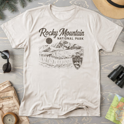 Rocky Mountain Vintage Sketch T-Shirt