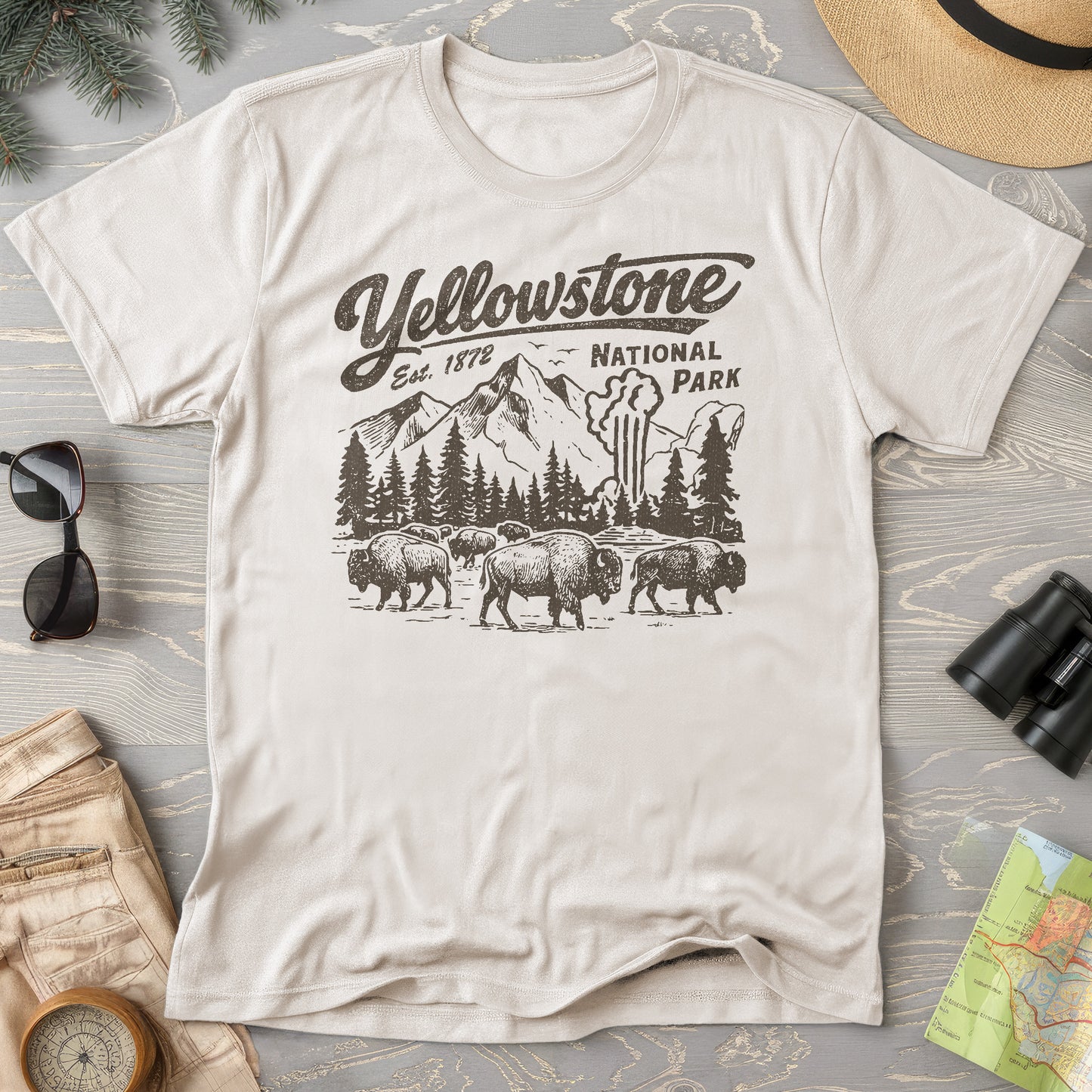 Yellowstone "Vintage Sketch" T-Shirt