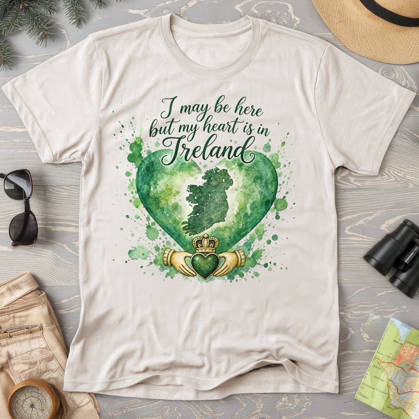 Ireland Heart T-Shirt