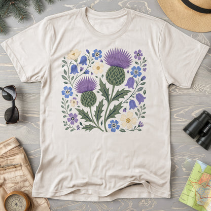 Scottish Thistle Floral T-Shirt