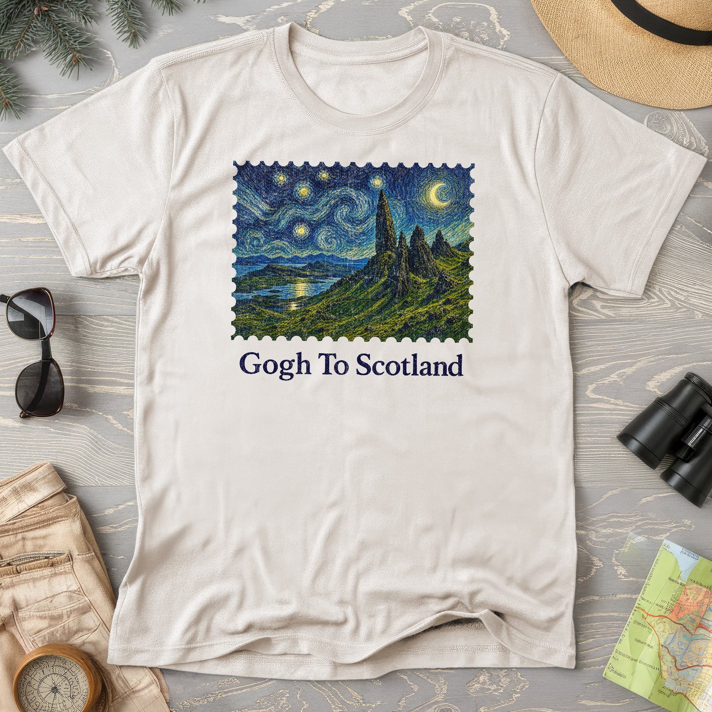 Gogh To Scotland T-Shirt