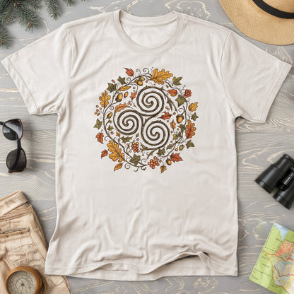 Celtic Autumn Spiral T-Shirt
