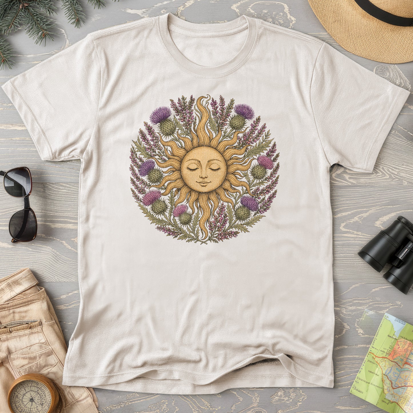 Thistle Celestial Sun T-Shirt
