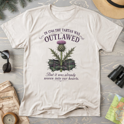 Outlawed Tartan T-Shirt