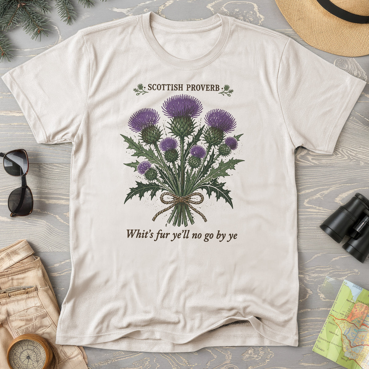 Scottish Proverb By Ye T-Shirt