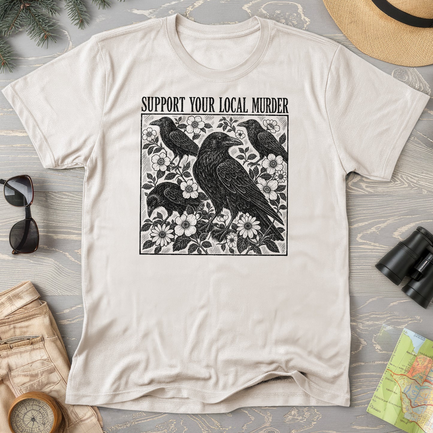 Crow Local Murder T-Shirt