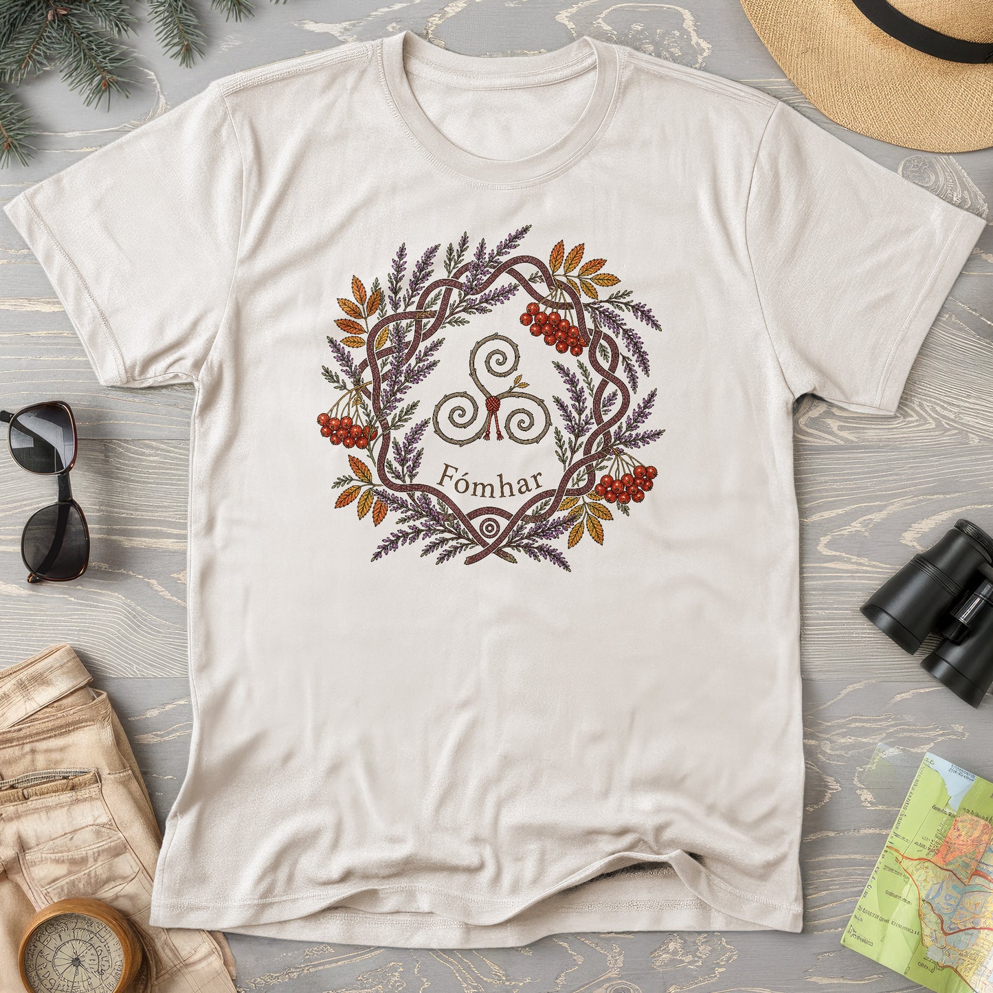 Fómhar Triskele T-Shirt