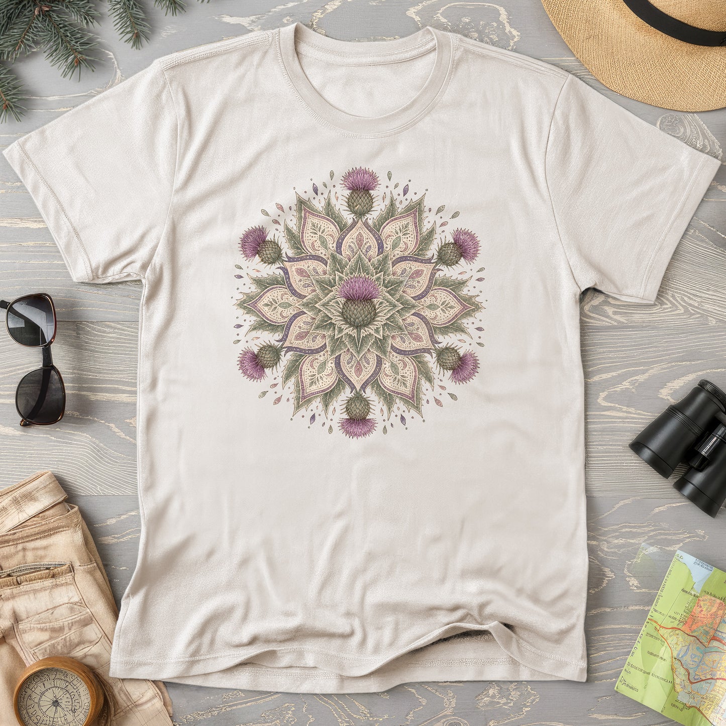Thistle Mandala T-Shirt