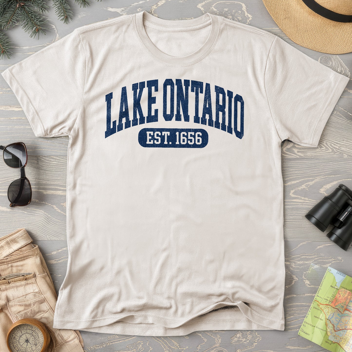 Lake Ontario Varsity T-Shirt