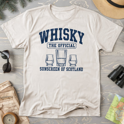 Whisky Scottish Sunscreen T-Shirt
