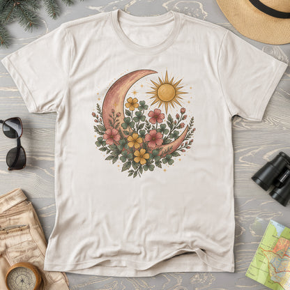 Shamrock Crescent Moon T-Shirt