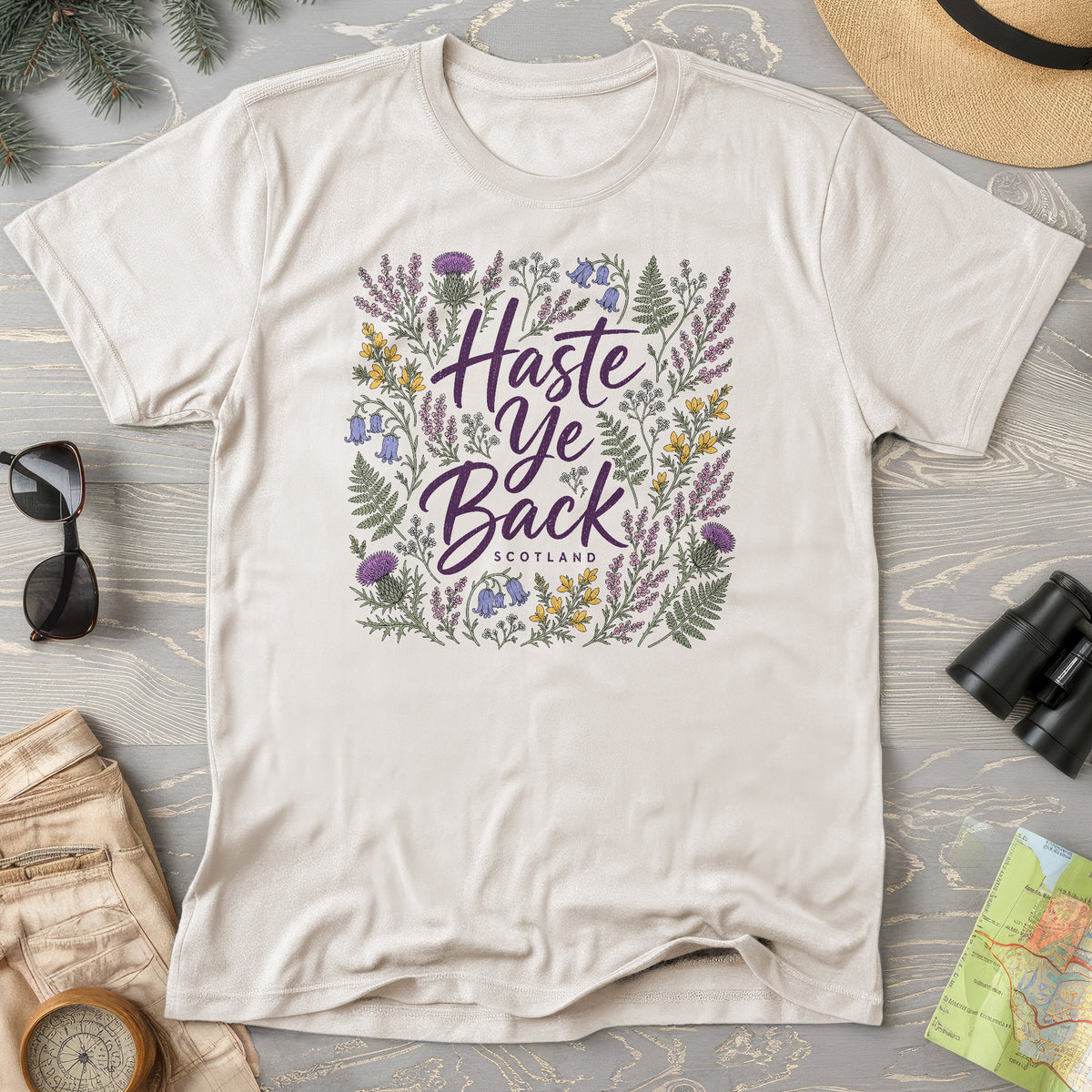 Haste Ye Back Scotland T-Shirt