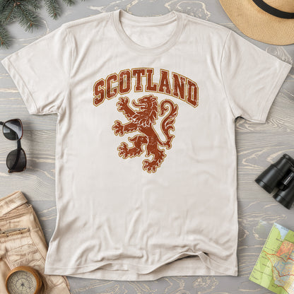 Red Vintage Rampant Lion T-Shirt