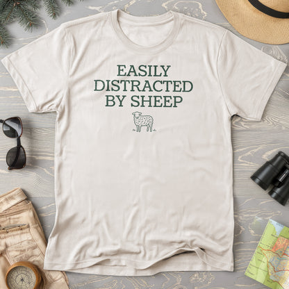 Easily Distracted By Sheep T-Shirt