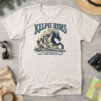 Kelpie Rides Retro T-Shirt