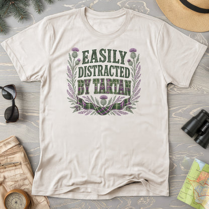 Easily Distracted By Tartan T-Shirt