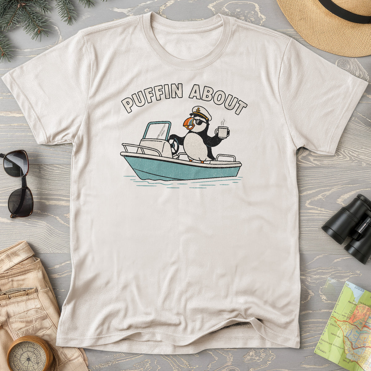 Puffin About Boat T-Shirt