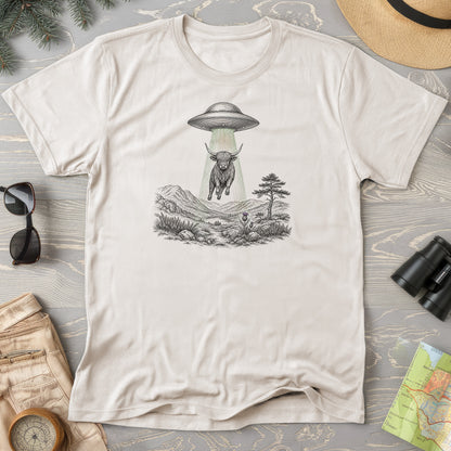 Highland Coo UFO T-Shirt