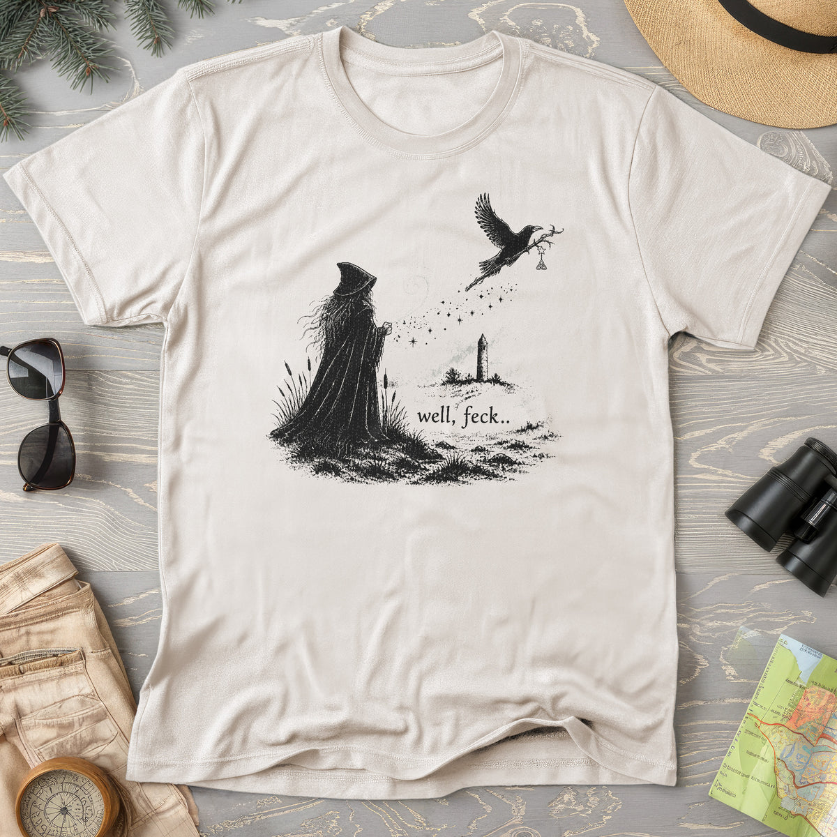 Well Feck Druid T-Shirt