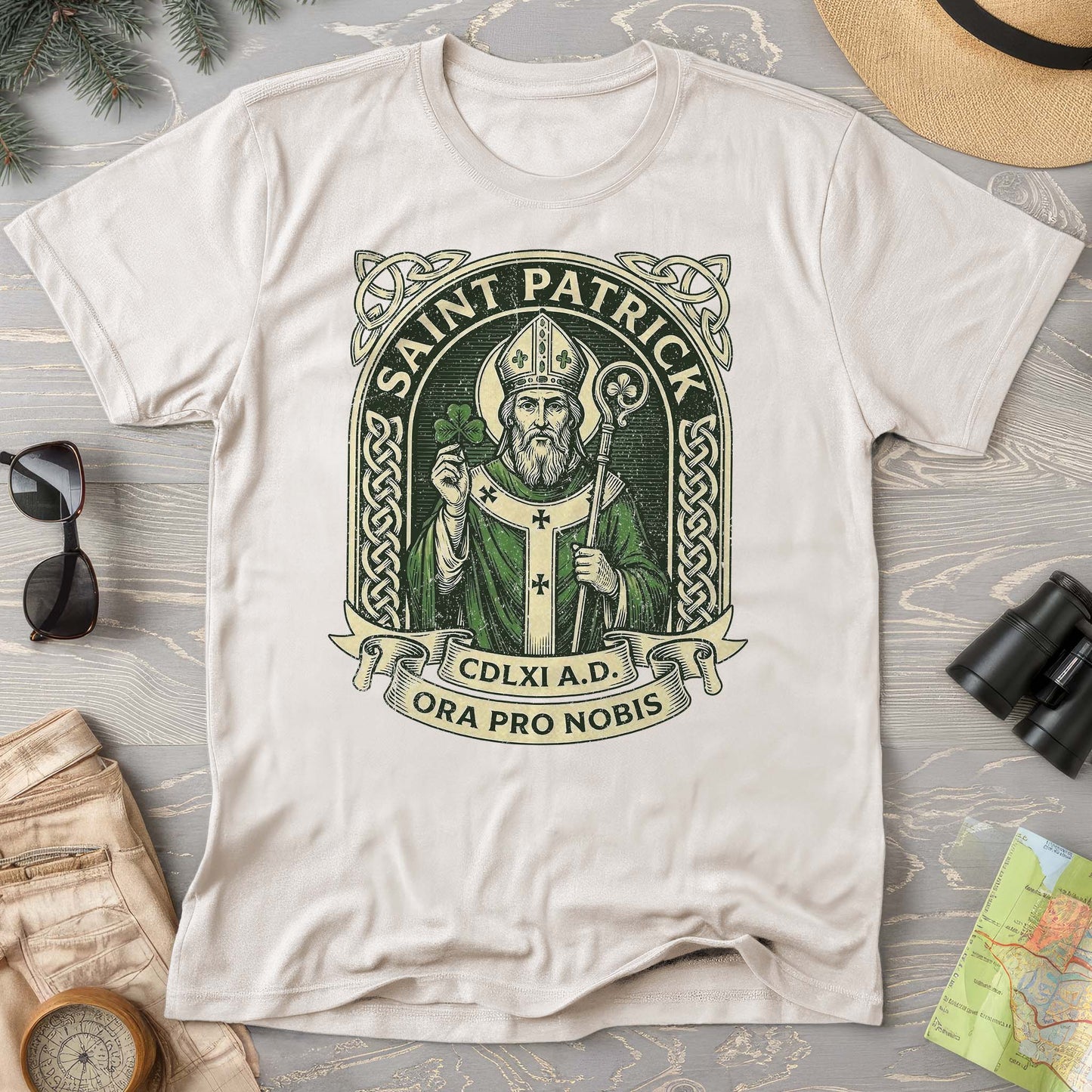 Saint Patrick Ora Pro Nobis T-Shirt