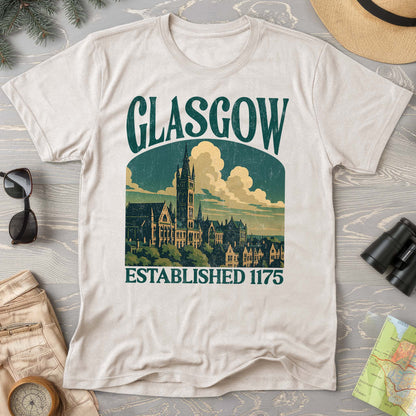 Glasgow Scotland "Big and Bold" Comfort Colors T-Shirt