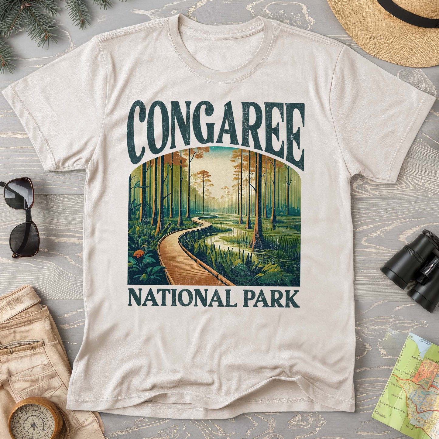 Congaree National Park "Big and Bold" Comfort Colors T-Shirt