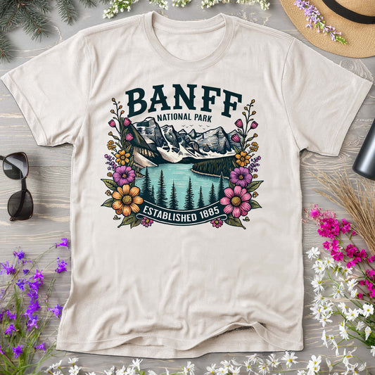 Banff National Park "Wildflower" Comfort Colors T-Shirt