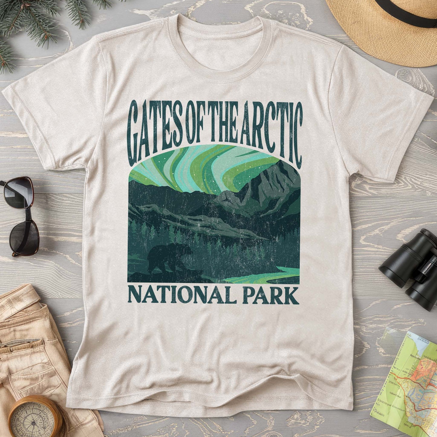 Gates of the Arctic National Park "Big and Bold" Comfort Colors T-Shirt