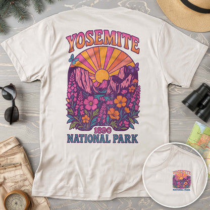 Yosemite Retro Vibes Front/Back Comfort Colors T-Shirt