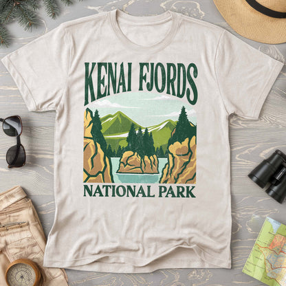 Kenai Fjords National Park "Big and Bold" Comfort Colors T-Shirt