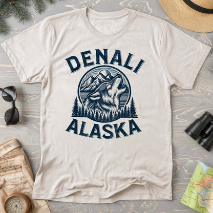 Denali National Park "Vintage Wolf" Comfort Colors T-Shirt