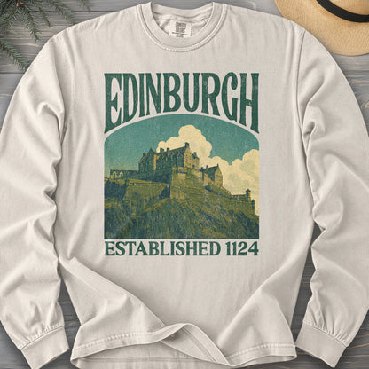 Edinburgh Scotland "Big and Bold" Long Sleeve Shirt