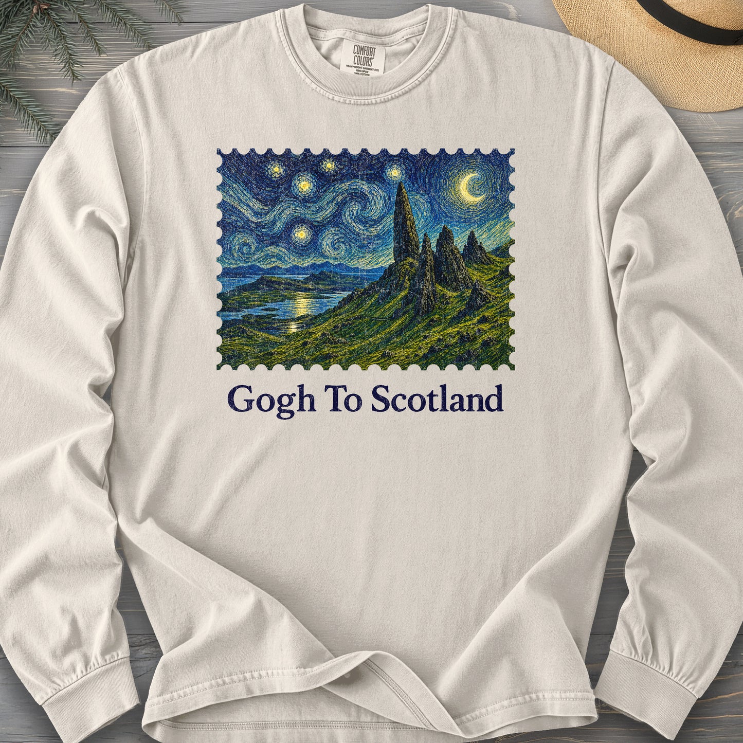 Gogh To Scotland Long Sleeve Shirt