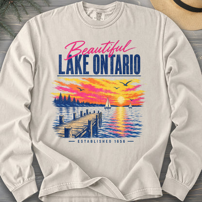 Lake Ontario Color Burst Long Sleeve Shirt
