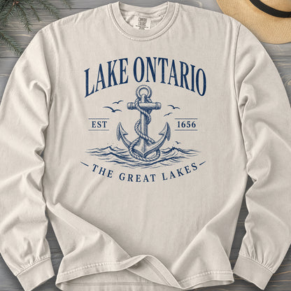 Lake Ontario Anchor Long Sleeve Shirt