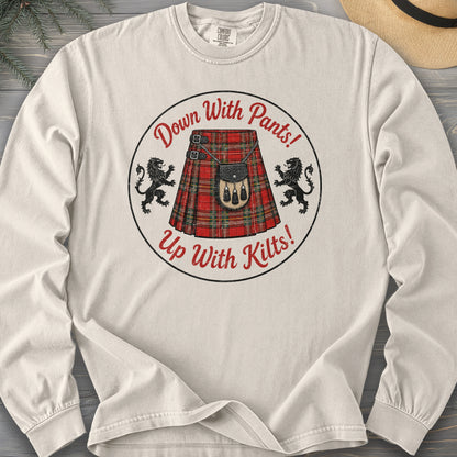 Up With Kilts Comfort Colors 6014 Long Sleeve