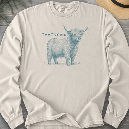 That's Coo Sketch Comfort Colors 6014 Long Sleeve