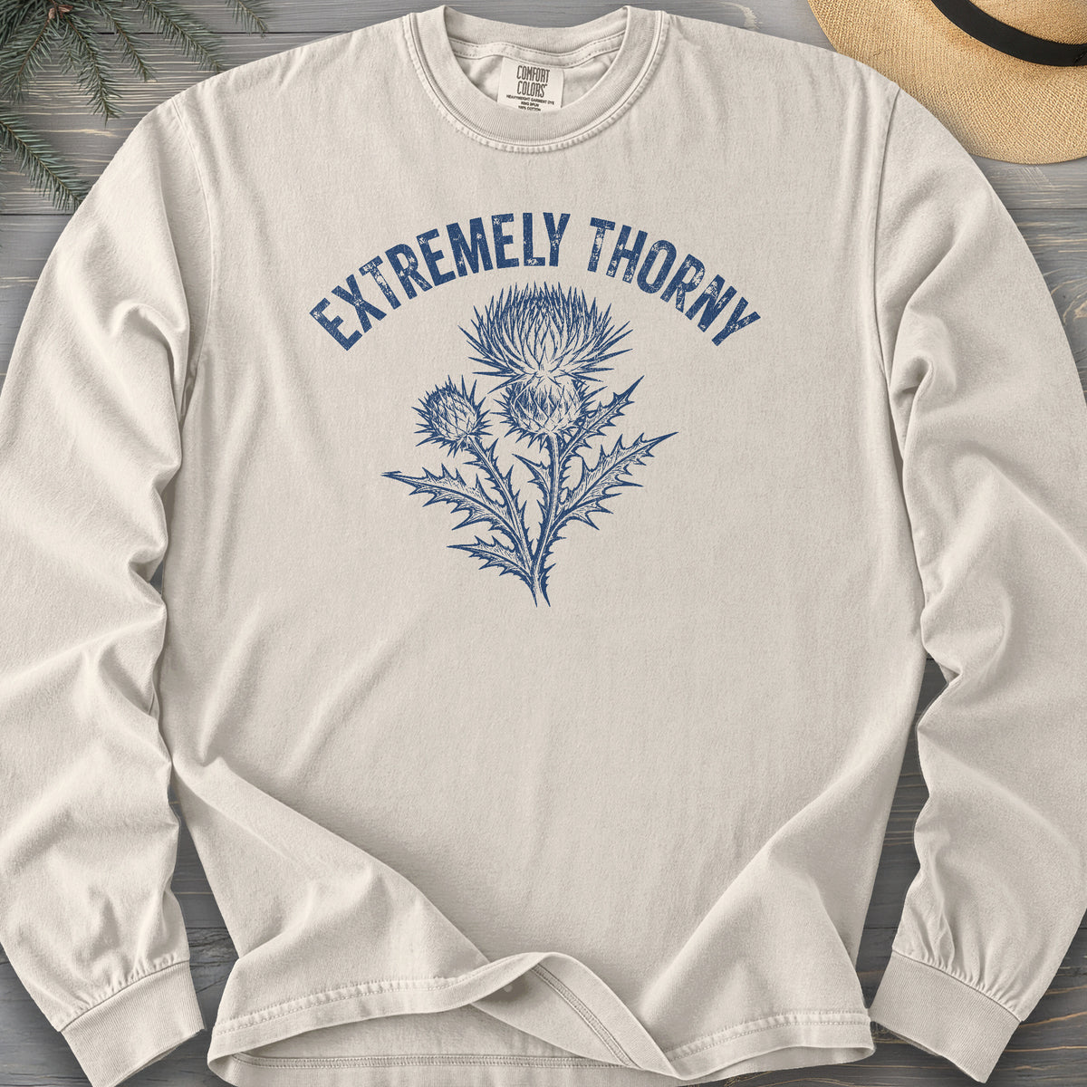 Extremely Thorny Comfort Colors 6014 Long Sleeve
